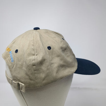 KC Caps HeadShot Baseball Cap Brown OSFM Furnace Creek Golf Course Slideback Hat