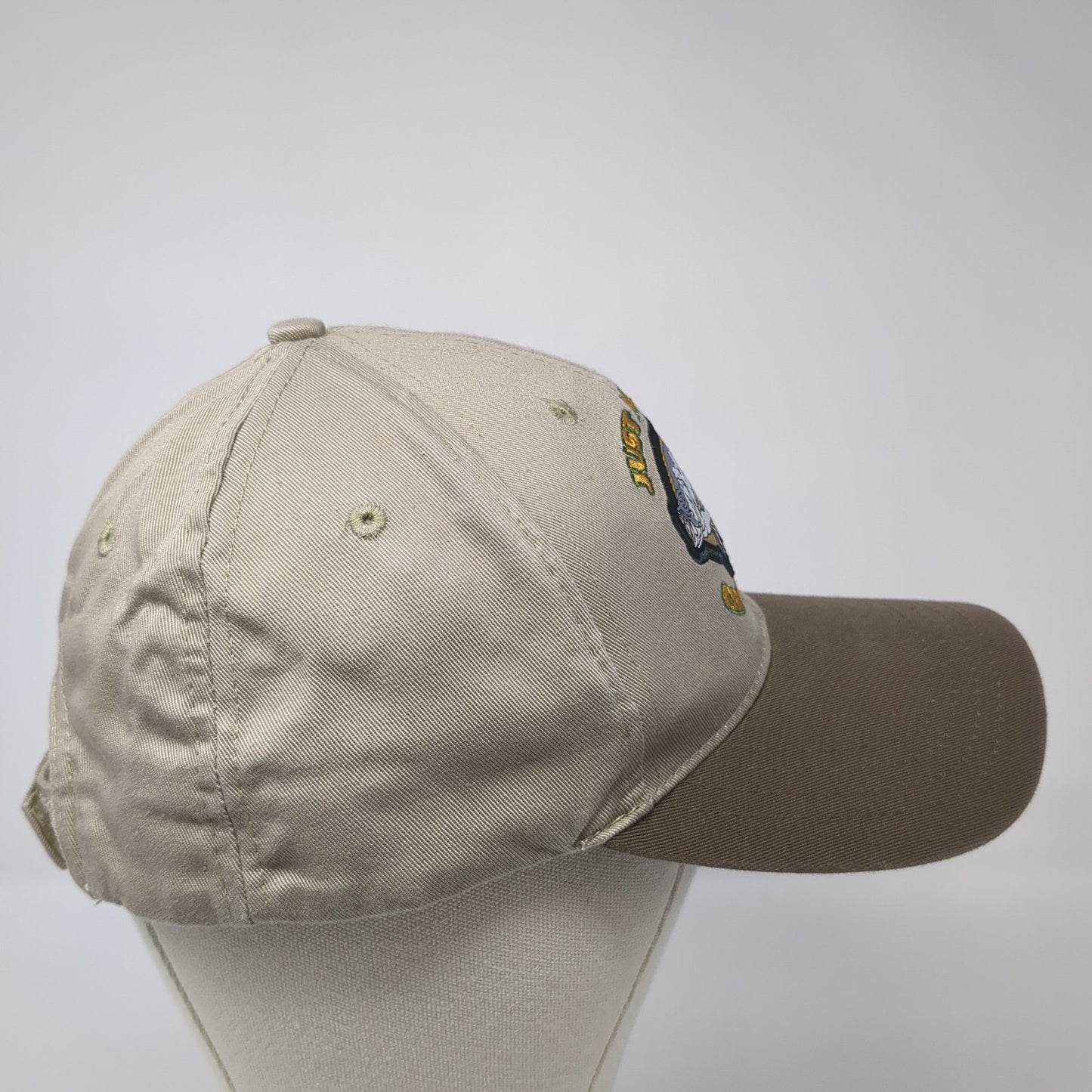 Just Another Crappie Day Strapback Hat Brown One Size Paramount Outdoors