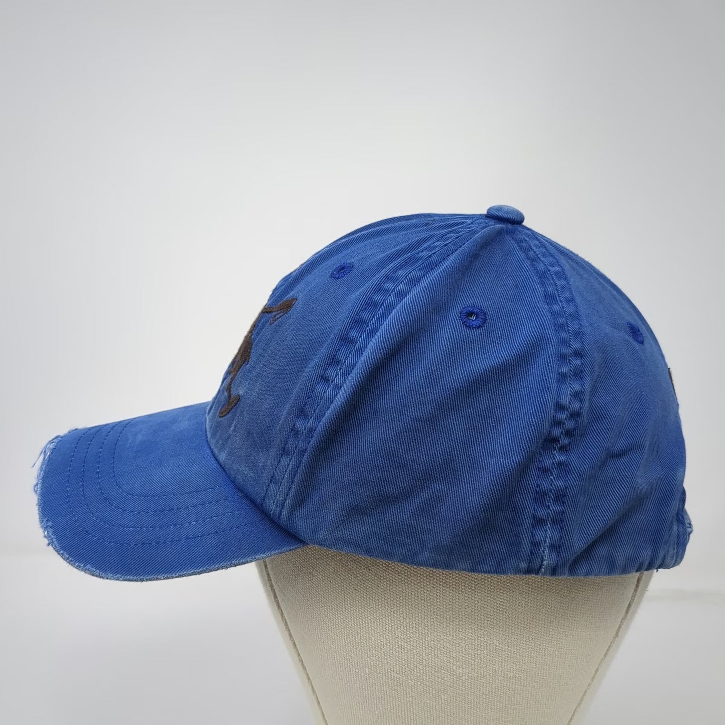 Polo Ralph Lauren Baseball Cap Blue One Size Polo Players Slideback Buckle Hat