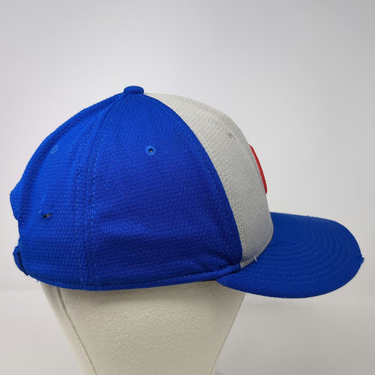 OC Sports MLB Chicago Cubs Baseball Cap Blue One Size Strapback Curved Brim