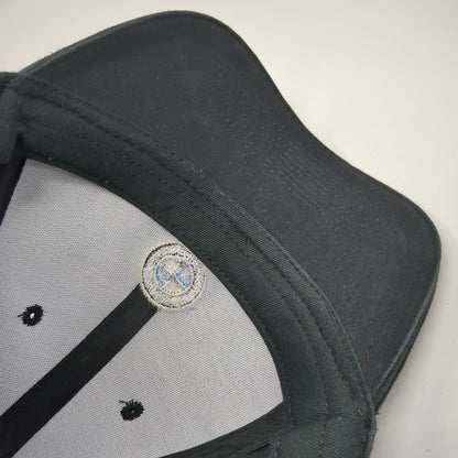 BMW Lifestyle Baseball Cap Black One Size Embroidered Logo Strapback Car Hat
