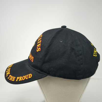Eagle Emblems Baseball Cap Black One Size US Marine Corps The Few The Proud Hat