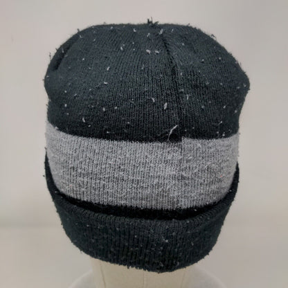 Super Mario Youth Beanie Hat Multicolor OSFM Patch Stretch Knitted Cuffed