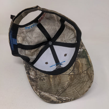 Gene's Custom Slaughtering Strapback Hat Camouflage One Size Port Authority