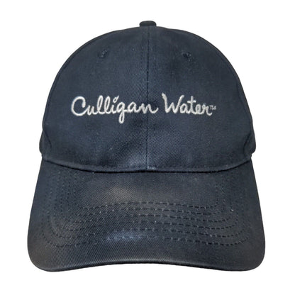 Pacific Headwear Men's Strapback Hat Blue Adjustable Embroidered Culligan Water