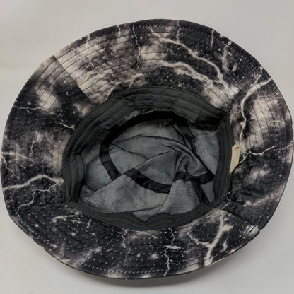 Unbranded Bucket Hat Multicolor XST Lightning Print Outdoor Cotton