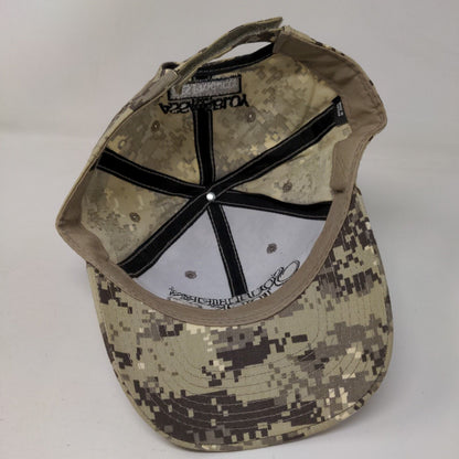 Southern Lock EAS Strapback Hat Camo One Size Embroidered Outdoor Cap