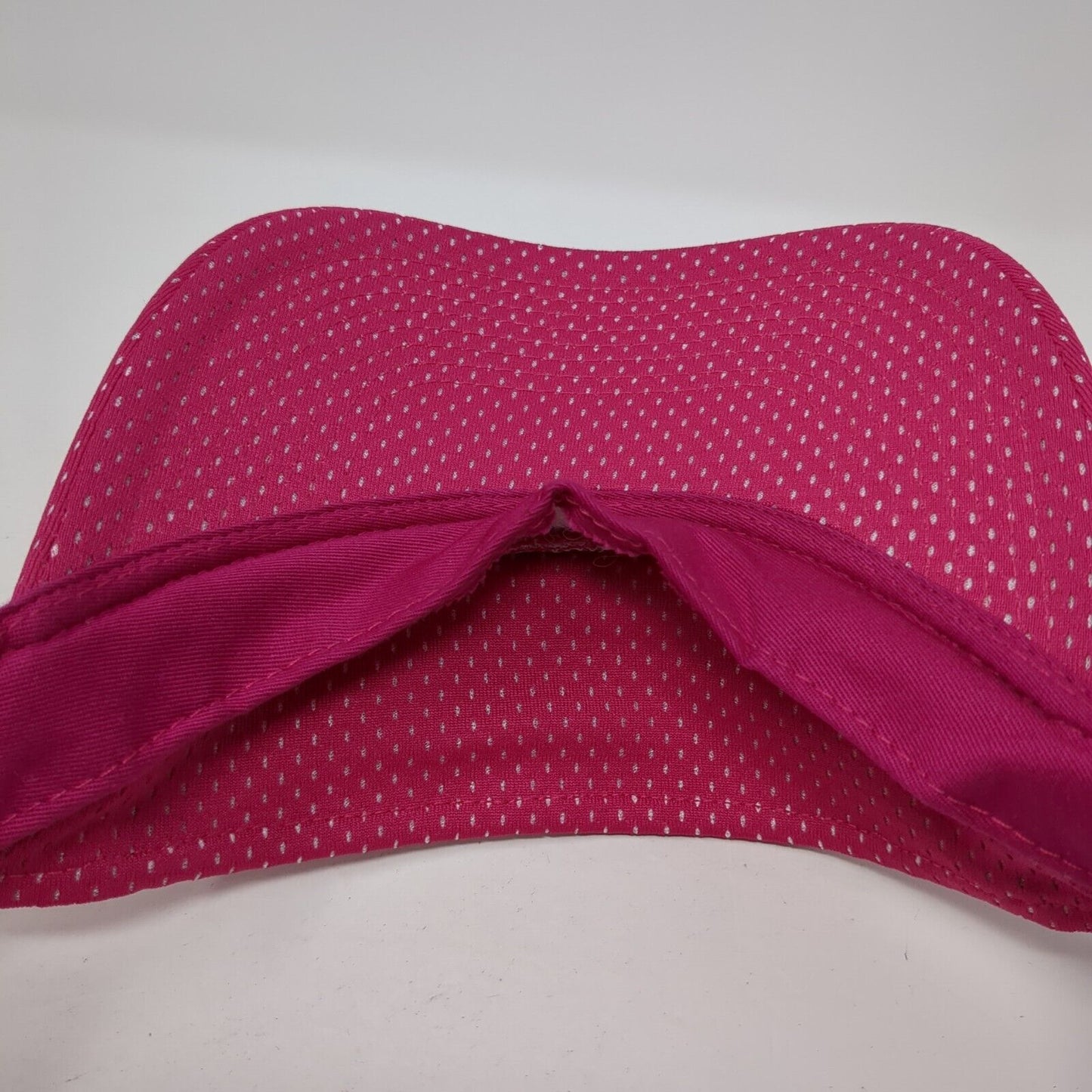 Augusta Sportswear Adult Golf Sun Visor Hat Pink OS Adjustable Blank Polyester