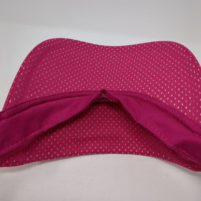 Augusta Sportswear Adult Golf Sun Visor Hat Pink OS Adjustable Blank Polyester