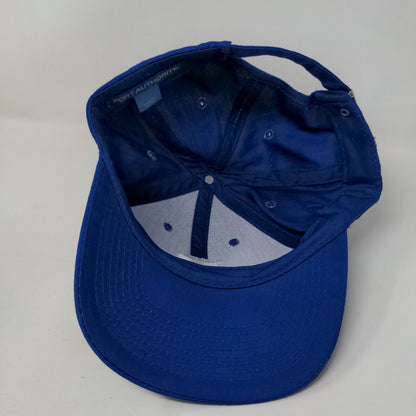 Letter D Slideback Hat Blue One Size Embroidered 6 Panel Port Authority