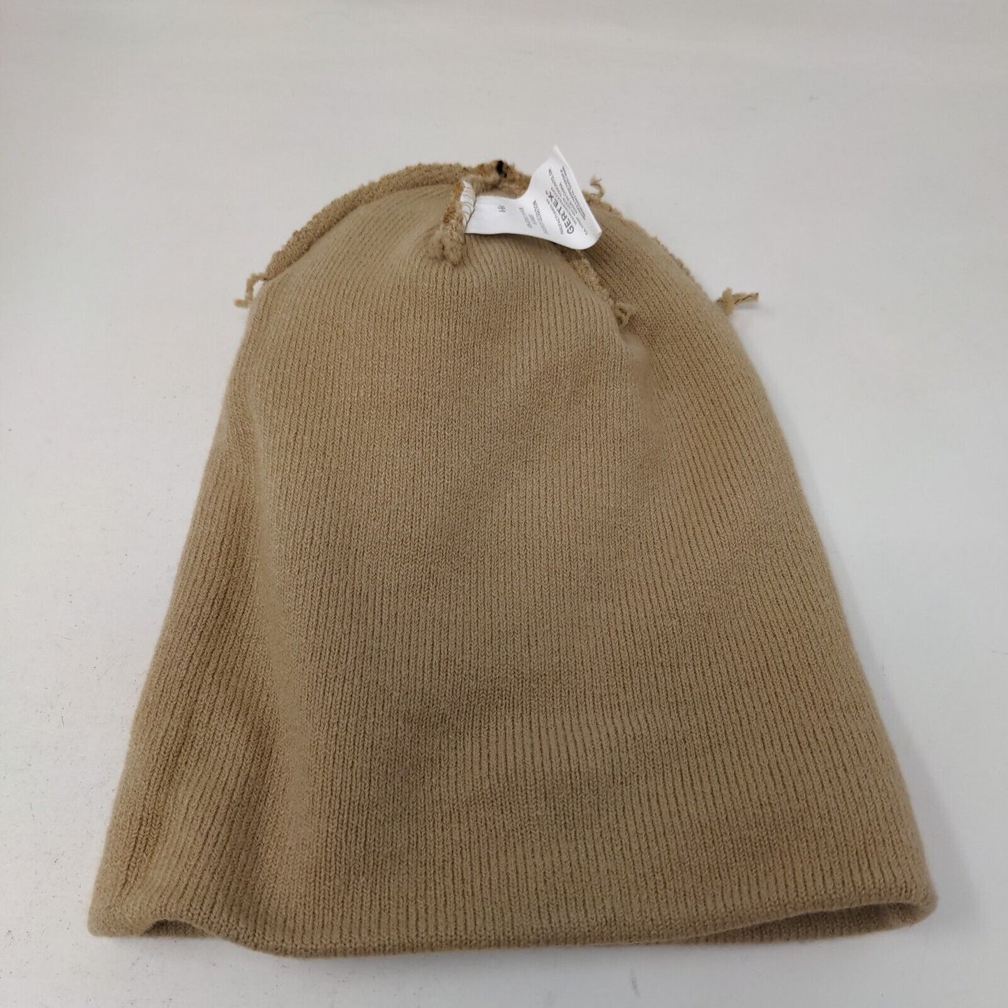 Gertex Boy's Knit Beanie Cap Hat Tan Size 4-6X Reindeer Antlers Ears