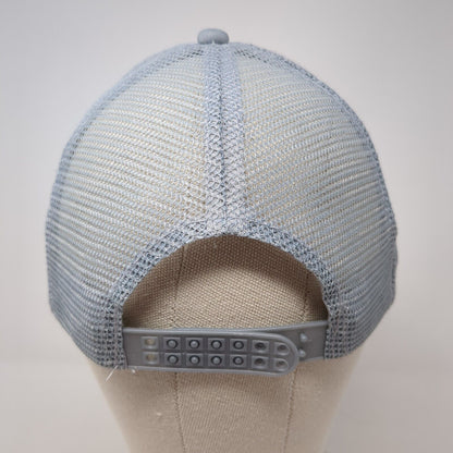 LGBT Pride Snapback Trucker Hat Gray One Size Adjustable Mesh Back 6 Panel