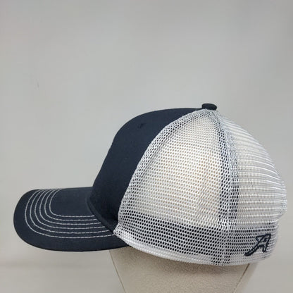 PGA Tour Snapback Trucker Hat Blue One Size Adjustable Mesh Back Classic Cut