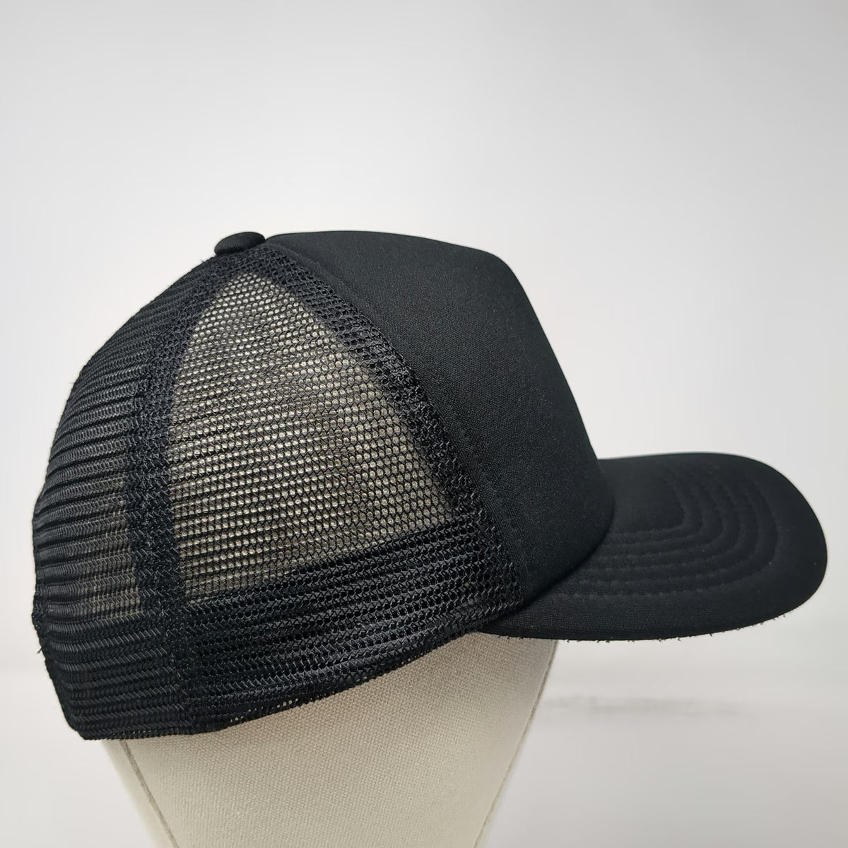 Magic Headwear Trucker Hat Black Green One Size Foam Mesh Snapback MusclePharm