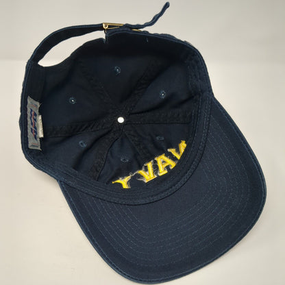 NAVY Slideback Hat Blue One Size Adjustable AFG Armed Forces Gear