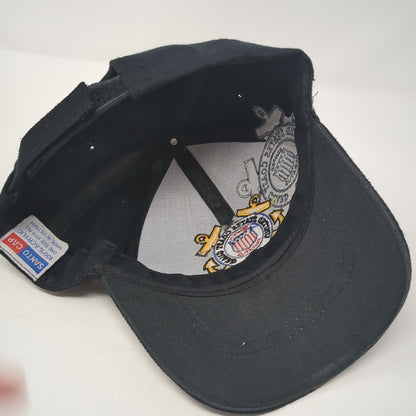 United States Coast Guard 1790 Semper Paratus Baseball Cap Black OS Santo Cap