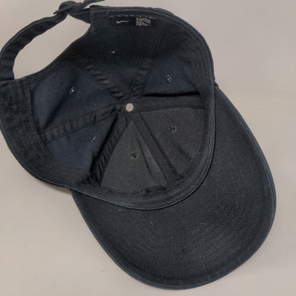 Nike Slideback Hat Blue One Size Adjustable Solid 6 Panel Vent Holes