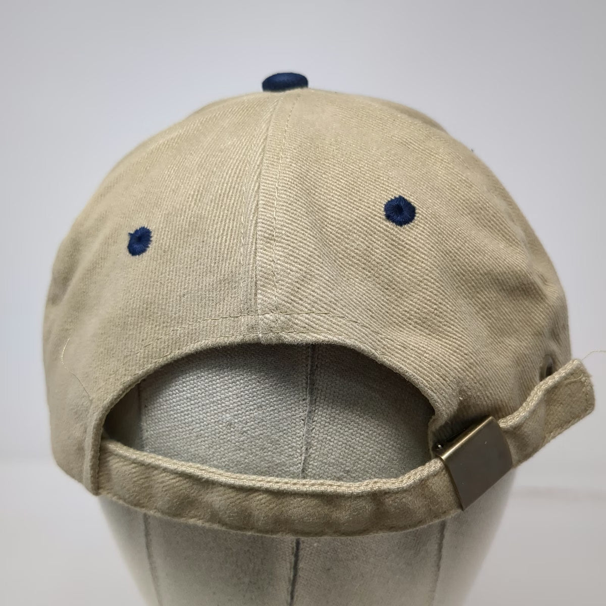 Art Headwear Baseball Cap Beige Blue One Size Delta Engineering Contrast Hat