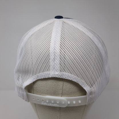 CIR California Industrial Rubber Snapback Trucker Hat Blue OS Mesh Richardson