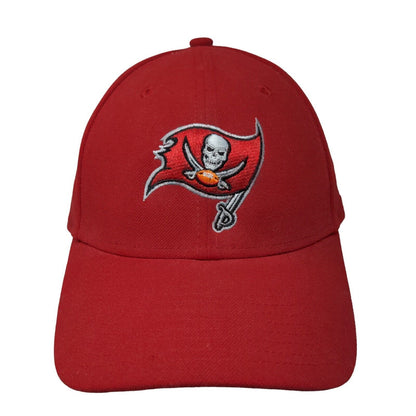 New Era NFL Strapback Tampa Bay Buccaneers Hat Red Embroidered Logo