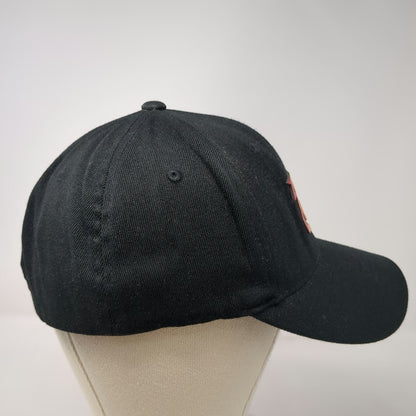 Daithi De Nogla Baseball Cap Black XL Rainbow Logo Flexfit NP Embroidery Hat