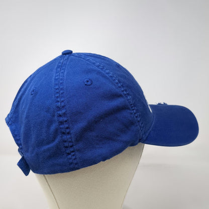 Disney Parks Monsters University MU Blue Baseball Cap One Size Distressed Hat