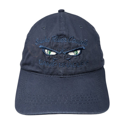 Snake River Council Camp Bradley Slideback Hat Blue One Size Adjustable Otto
