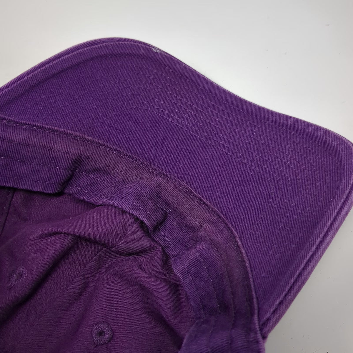 Nike Baseball Cap Purple One Size Hat Slideback Heritage86 Cotton Swoosh Logo