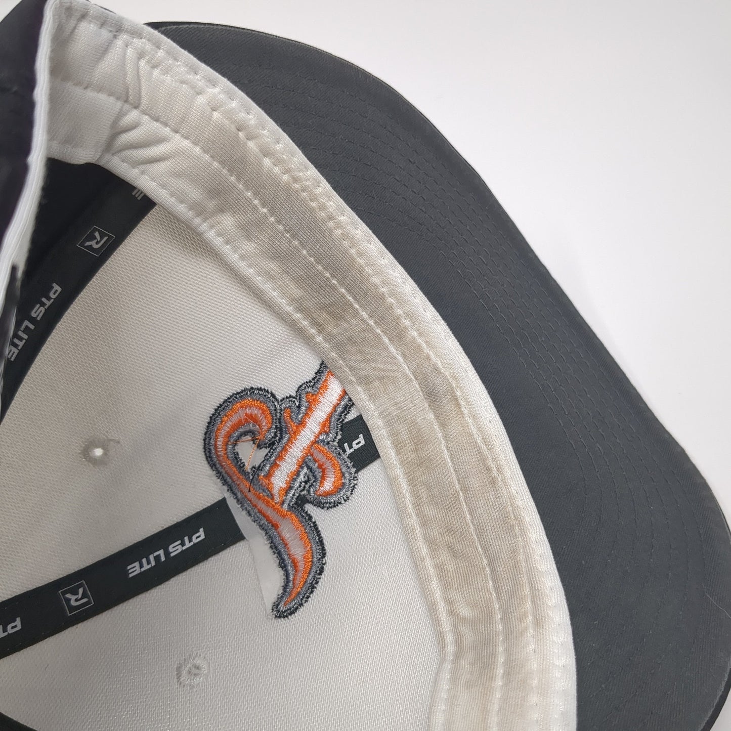 KC Force Fitted Hat Black Medium Embroidered Laser Cut Richardson