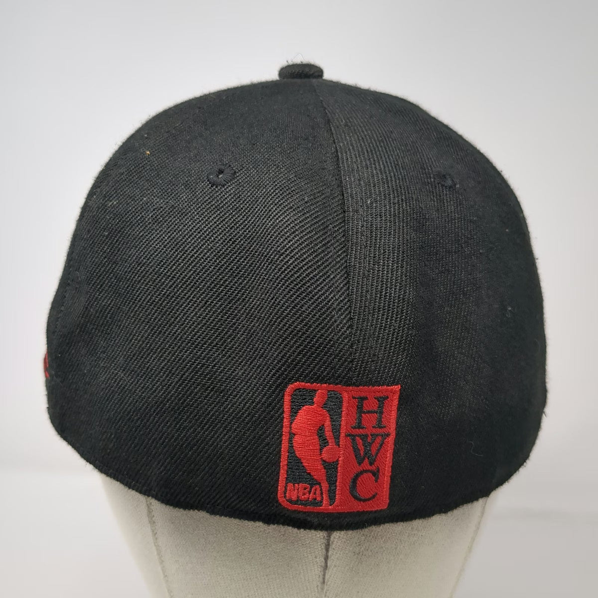 Philadelphia 76ers NBA Mitchell & Ness Cap Hat Black 7 1/4 Fitted Iverson HWC
