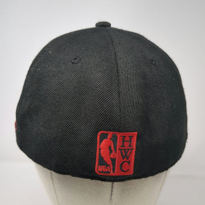 Philadelphia 76ers NBA Mitchell & Ness Cap Hat Black 7 1/4 Fitted Iverson HWC