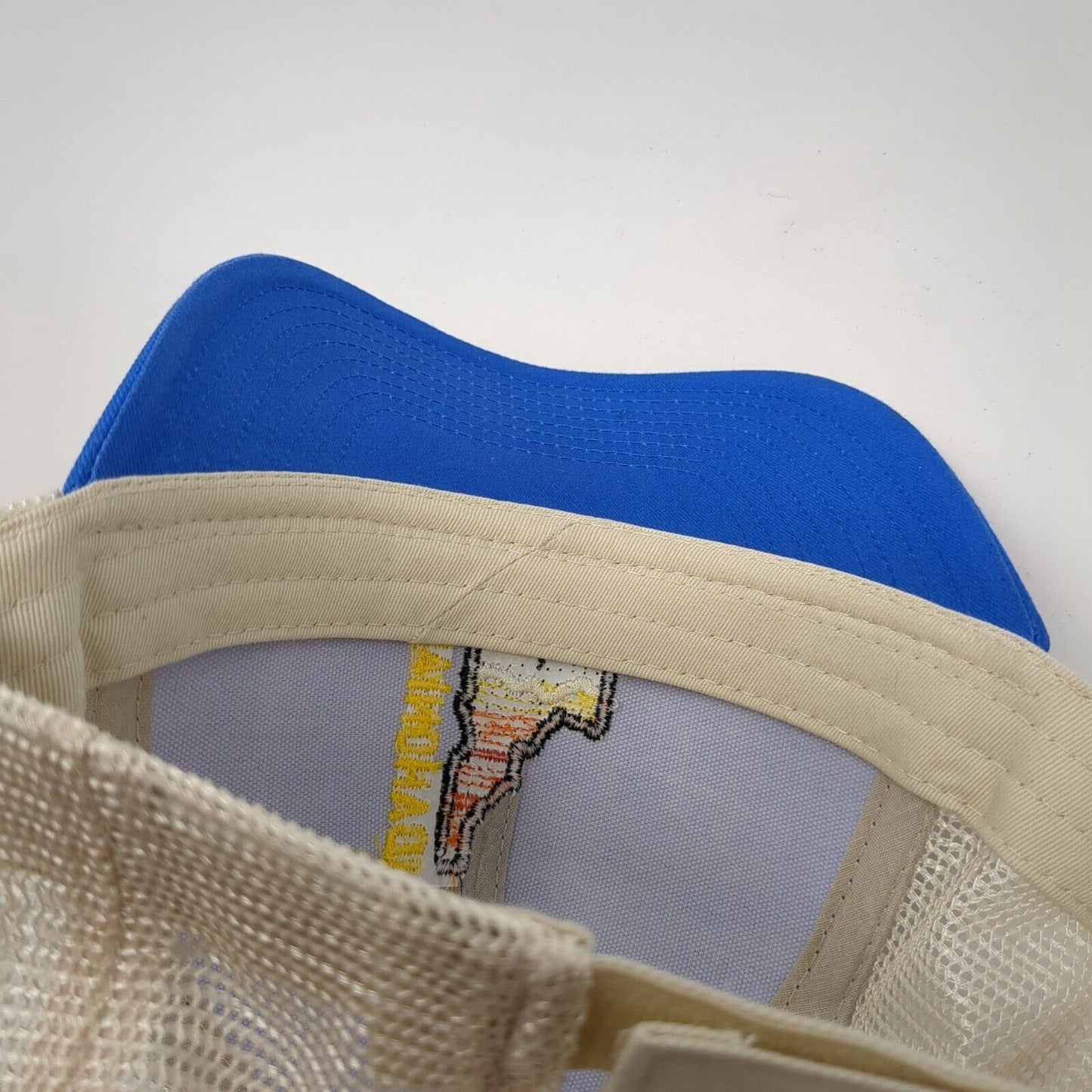 Idahonian Strapback Mesh Back Trucker Hat Blue One Size Ouray