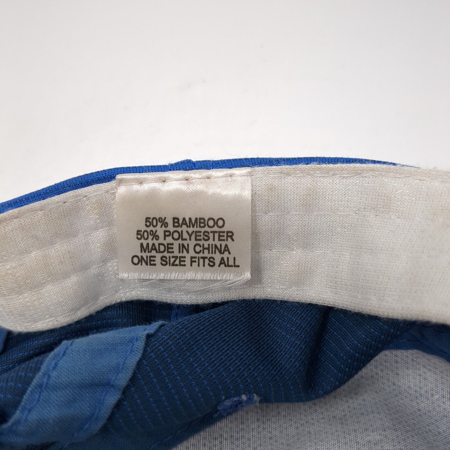 The National 2013 Doubler Strapback Hat Blue OS Adjustable American Dry Goods