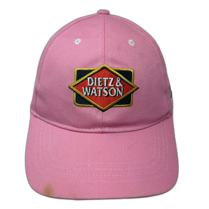 Dietz & Watson Baseball Cap Pink OSFM Strapback Susan G Komen Meats Cheeses Hat