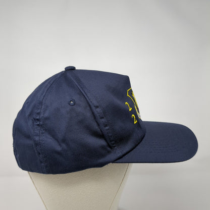 22 Logistics Group Snapback Hat Blue OSFA Solid Embroidered Sportsman
