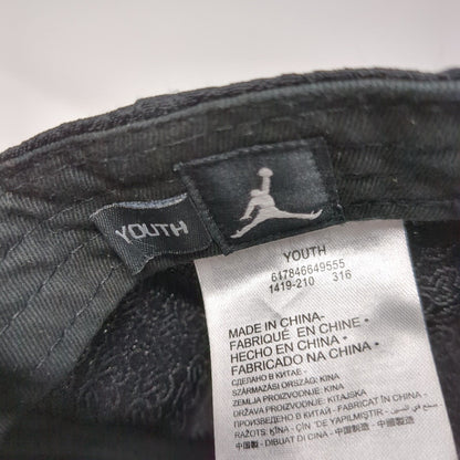 Air Jordan 23 Jumpman Youth Snapback Hat Black One Size Adjustable Polyester