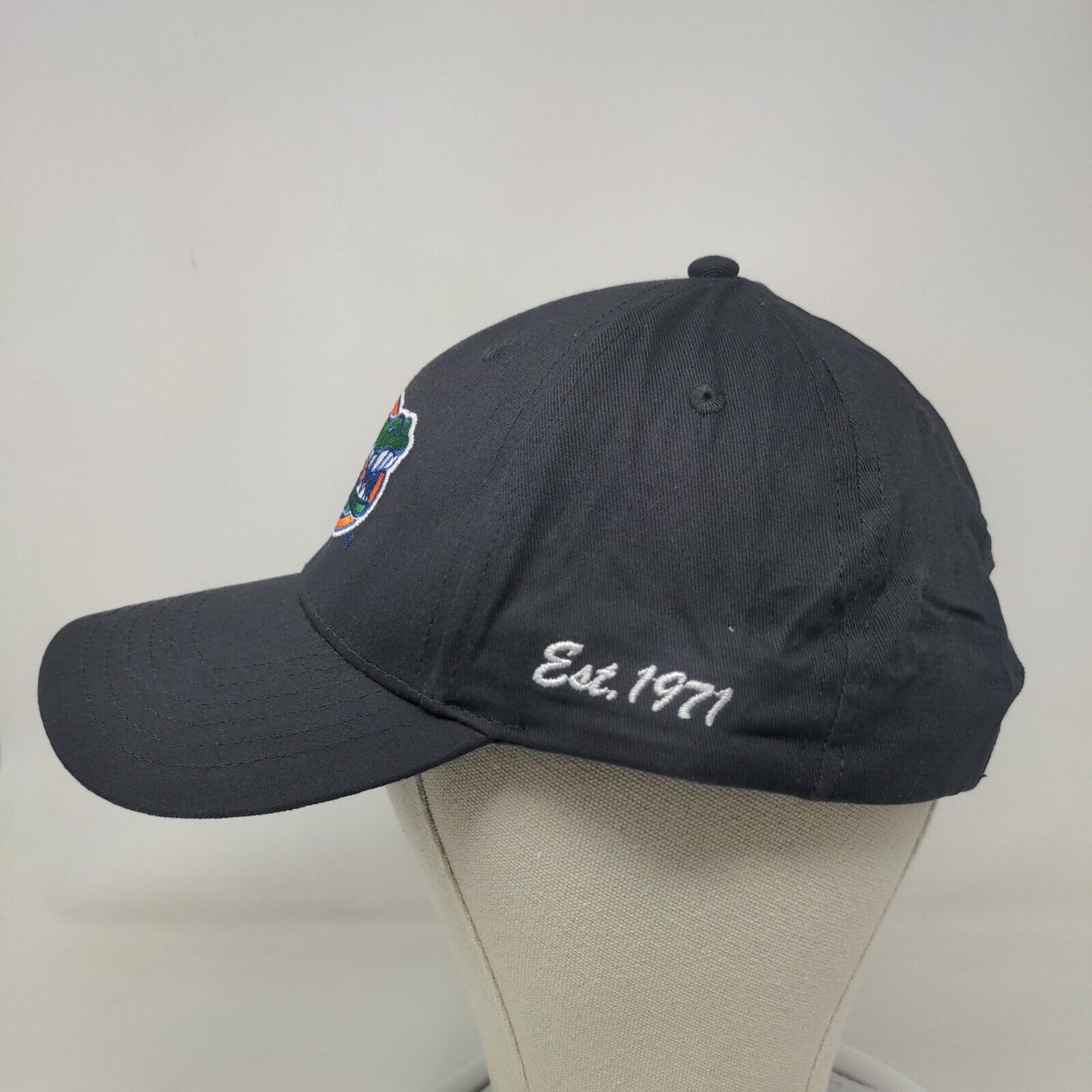 Unbranded Men's Slideback Hat Gray Embroidered Florida Gators Logo Cotton