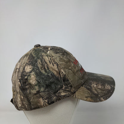Sand Crab Football Strapback Hat Camouflage One Size Port Authority