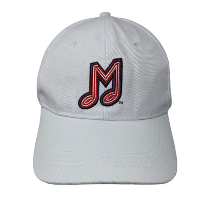Memphis Redbirds Strapback Hat White One Size Adjustable Embroidered 6 Panel