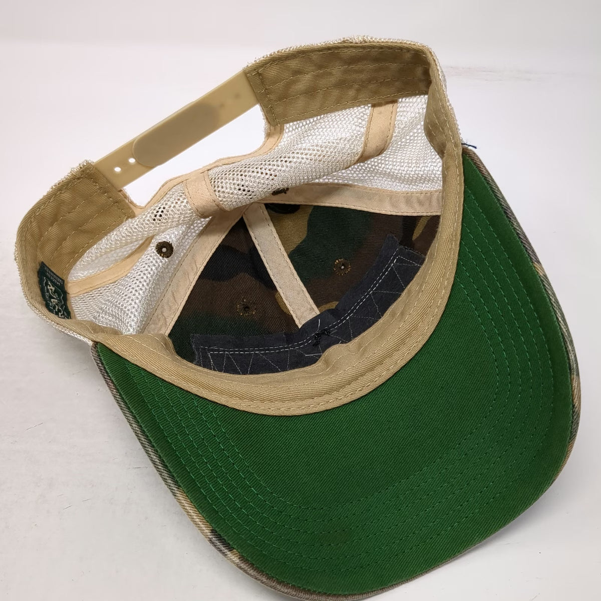 Legacy 3 Doors Down Band Camo Trucker Hat Green One Size Snapback Mesh Cap