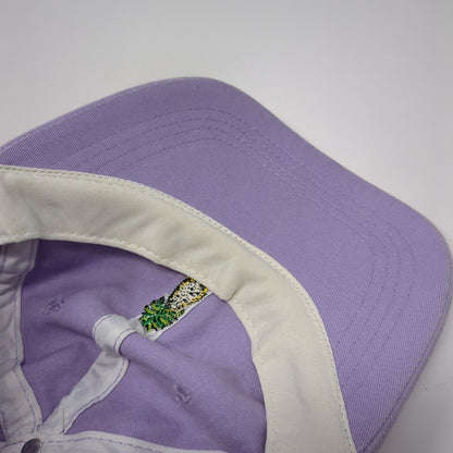 Pineapple Slideback Hat Purple One Size Adjustable Embroidered Cotton-On