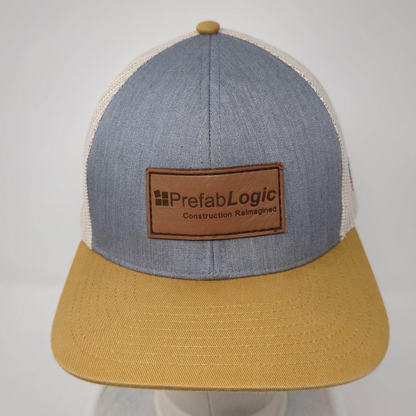 Prefab Logic Snapback Mesh Back Trucker Hat Multi One Size Cap America