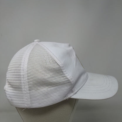 Lemonade Snapback Mesh Back Trucker Hat White One Size Athletic Works