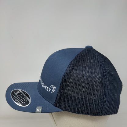 Reliaquest Snapback Cruz Trucker Cap Blue One Size Mesh Back Travis Matthew