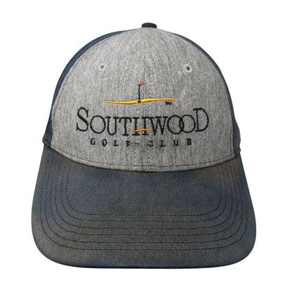 Southwood Golf Club Strapback Hat Blue One Size Adjustable Sport-Tek