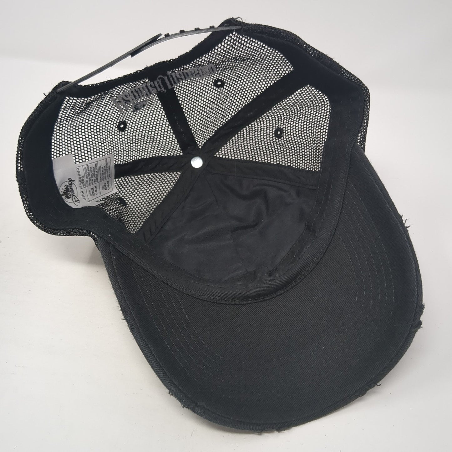 Ghost Host The Haunted Trucker Hat Black One Size Adjustable Mesh Back Disney