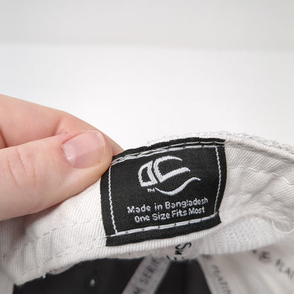 Bergara Strapback Trucker Hat Gray One Size Adjustable Embroidered Mesh Back OC