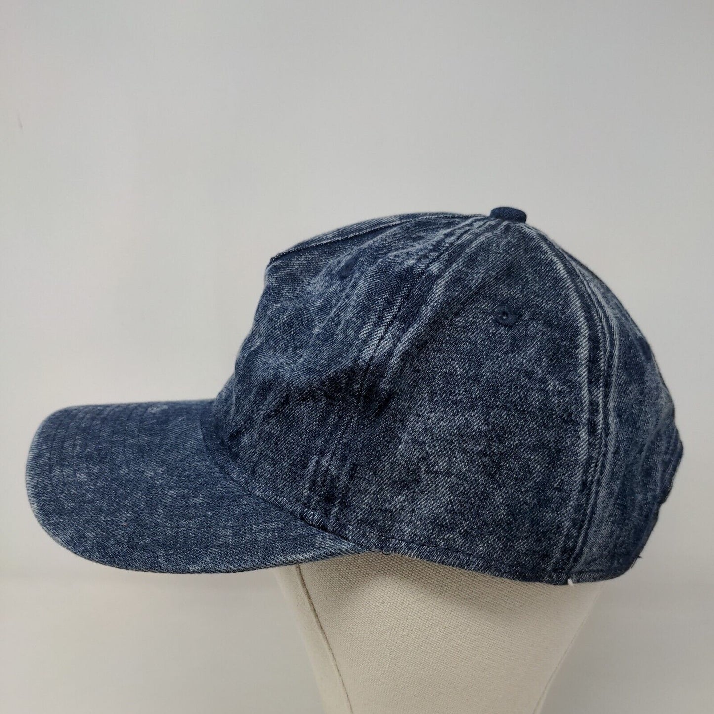 No Boundaries Women's Snapback Hat Blue Size One Size Blank Denim