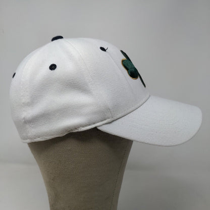 Top of the World Men's Fitted Hat White Size 6 5/8 - 7 1/8 Notre Dame Logo