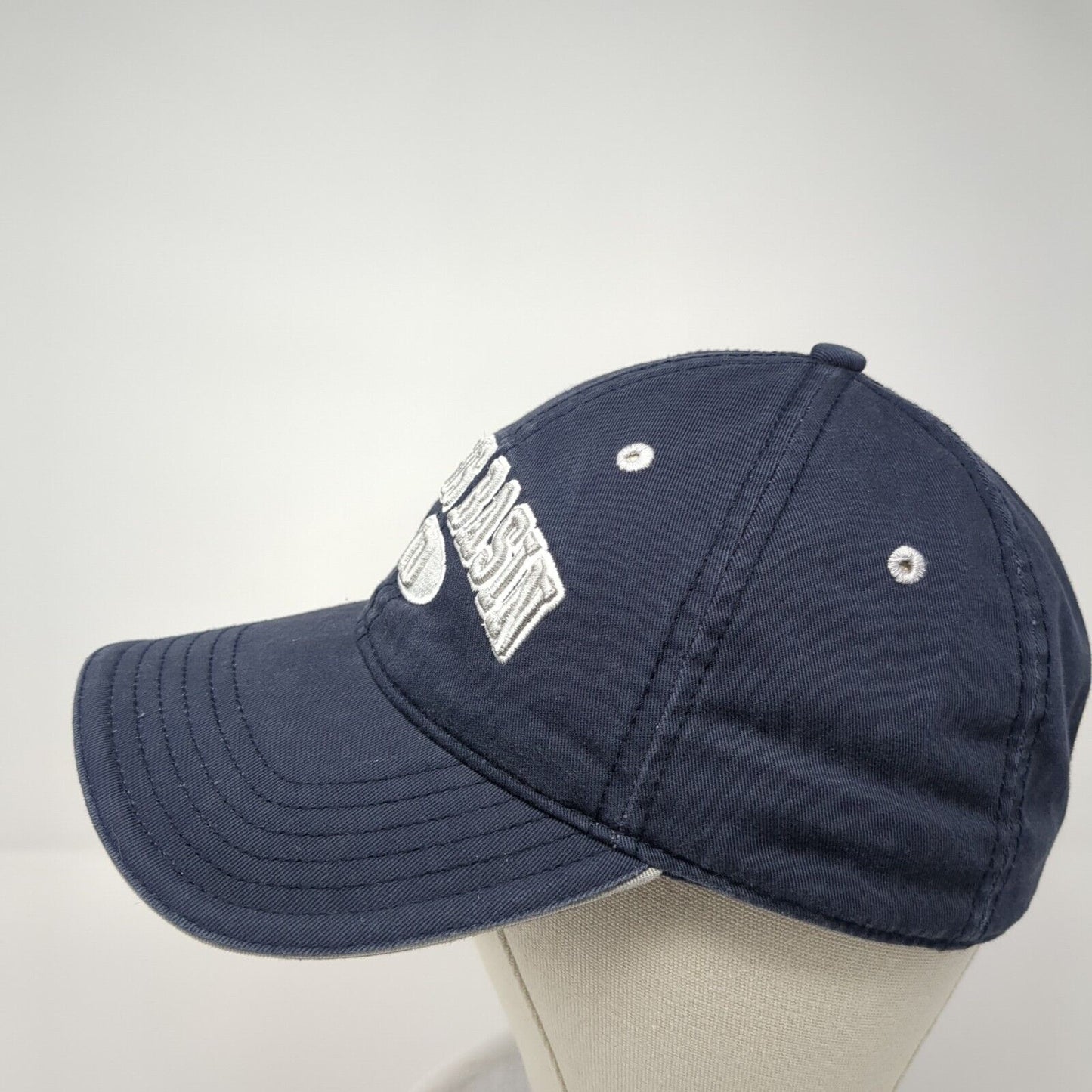 Bogus Basin ID Strapback Hat Blue One Size Adjustable Attitude 6 Panel